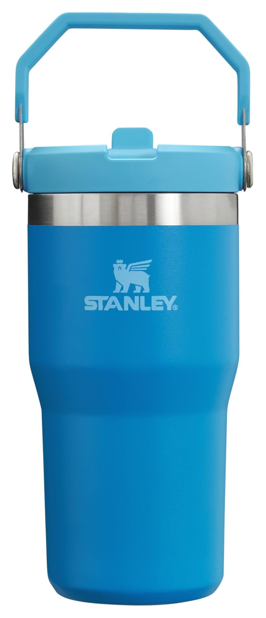 Stanley IceFlow Stainless Steel Tumbler - Vacuum Insulated Water Bottle for Home, Office or Car Reusable Cup with Straw Leak Resistant Flip Cold for 12 Hours or Iced for 2 Days, Mist, 30 OZ / 0.89 L