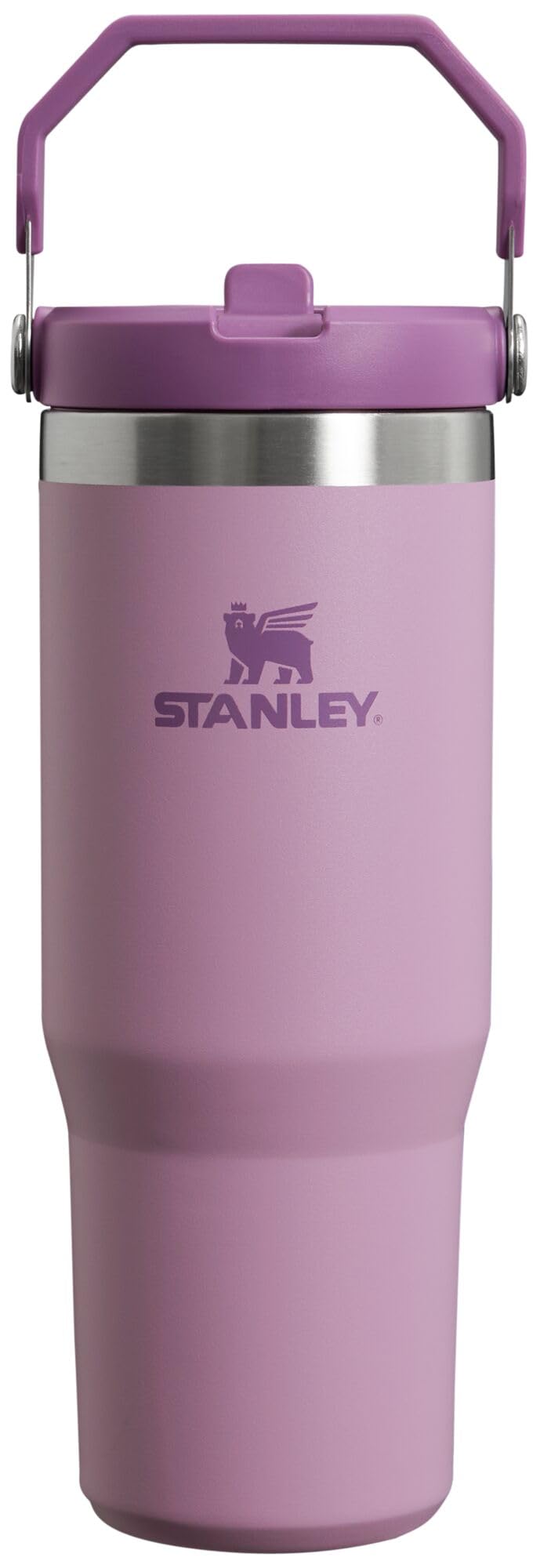 Stanley IceFlow Stainless Steel Tumbler - Vacuum Insulated Water Bottle for Home, Office or Car Reusable Cup with Straw Leak Resistant Flip Cold for 12 Hours or Iced for 2 Days, Mist, 30 OZ / 0.89 L