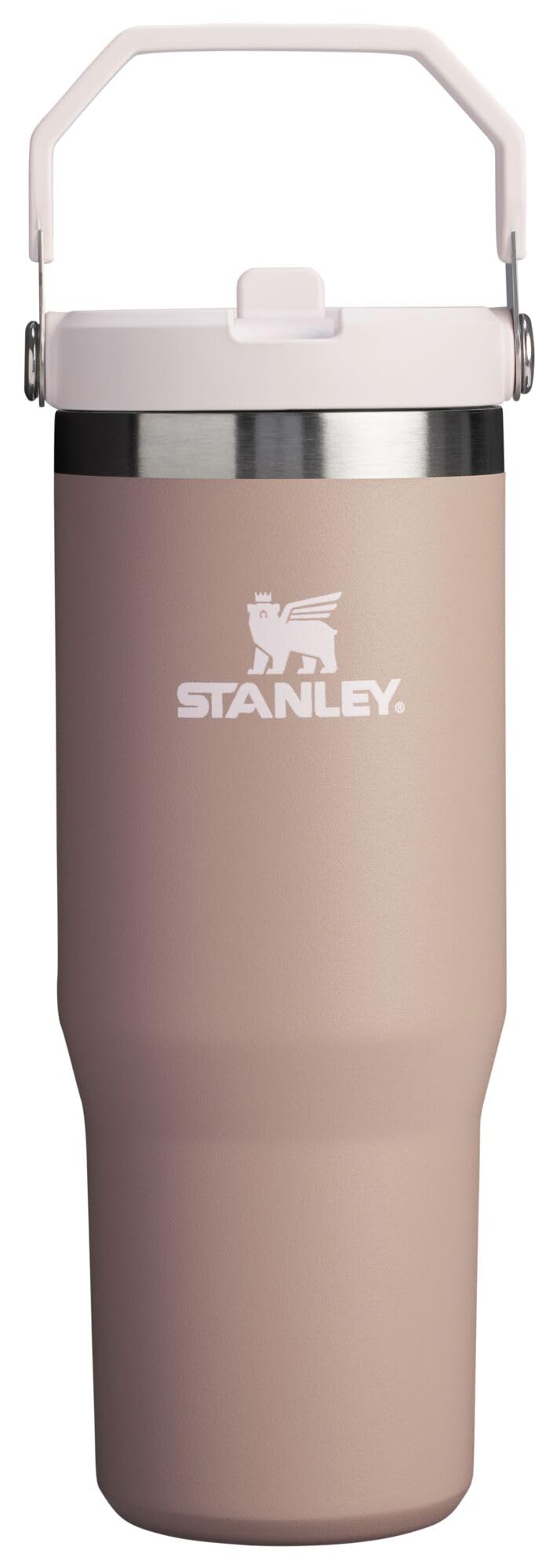 Stanley IceFlow Stainless Steel Tumbler - Vacuum Insulated Water Bottle for Home, Office or Car Reusable Cup with Straw Leak Resistant Flip Cold for 12 Hours or Iced for 2 Days, Mist, 30 OZ / 0.89 L