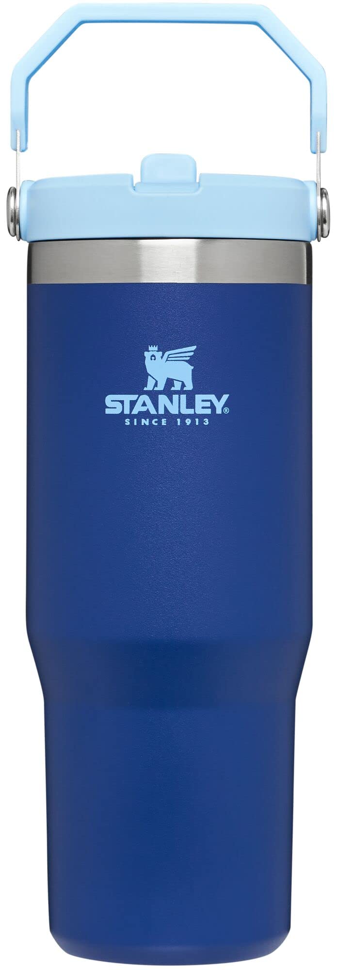 Stanley IceFlow Stainless Steel Tumbler - Vacuum Insulated Water Bottle for Home, Office or Car Reusable Cup with Straw Leak Resistant Flip Cold for 12 Hours or Iced for 2 Days, Mist, 30 OZ / 0.89 L