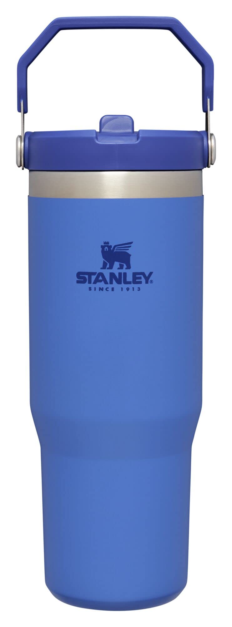 Stanley IceFlow Stainless Steel Tumbler - Vacuum Insulated Water Bottle for Home, Office or Car Reusable Cup with Straw Leak Resistant Flip Cold for 12 Hours or Iced for 2 Days, Mist, 30 OZ / 0.89 L