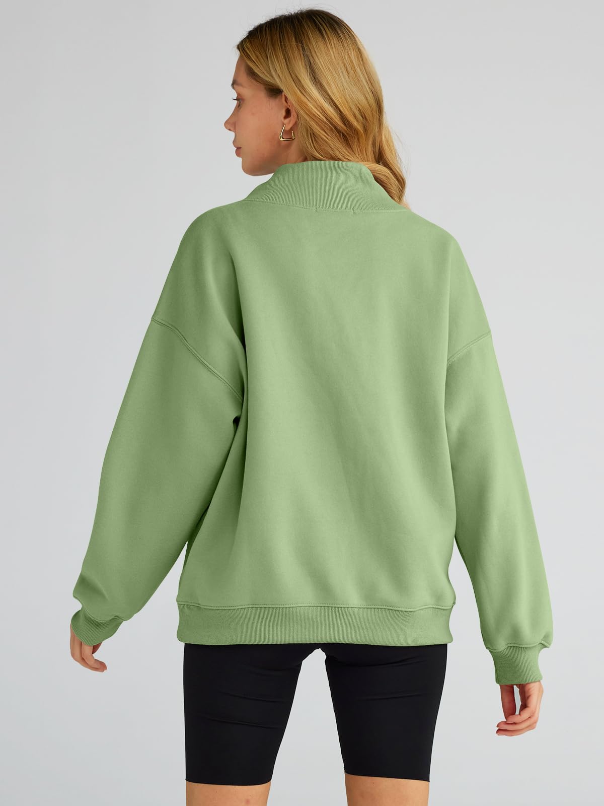 Trendy Queen Womens Oversized Sweatshirts Turtleneck Pullover Long Sleeve Hoodies Tops Fall Outfits 2024 Clothes