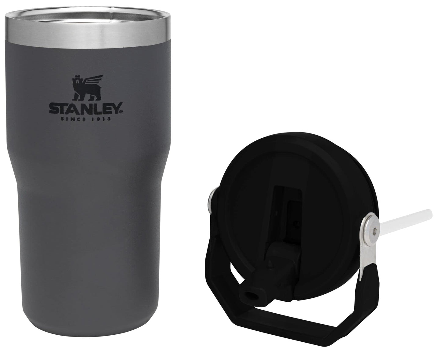 Stanley IceFlow Stainless Steel Tumbler - Vacuum Insulated Water Bottle for Home, Office or Car Reusable Cup with Straw Leak Resistant Flip Cold for 12 Hours or Iced for 2 Days, Mist, 30 OZ / 0.89 L