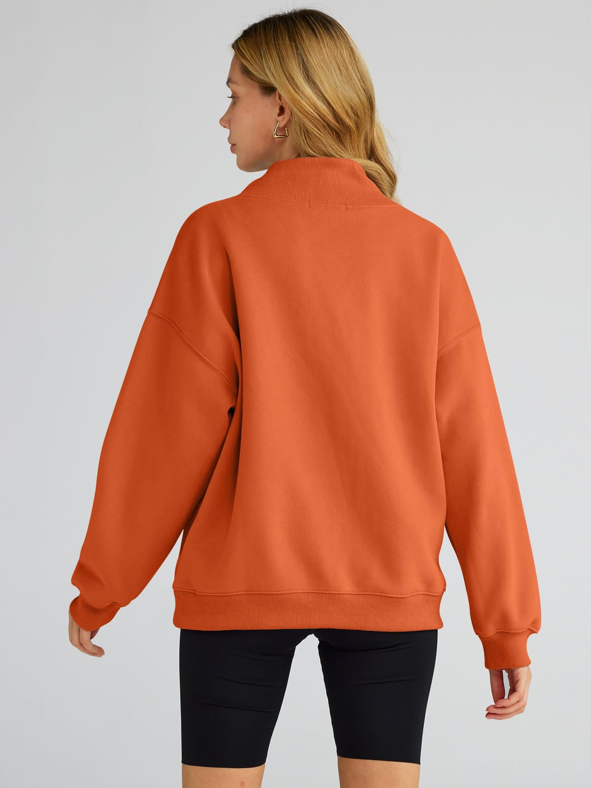 Trendy Queen Womens Oversized Sweatshirts Turtleneck Pullover Long Sleeve Hoodies Tops Fall Outfits 2024 Clothes