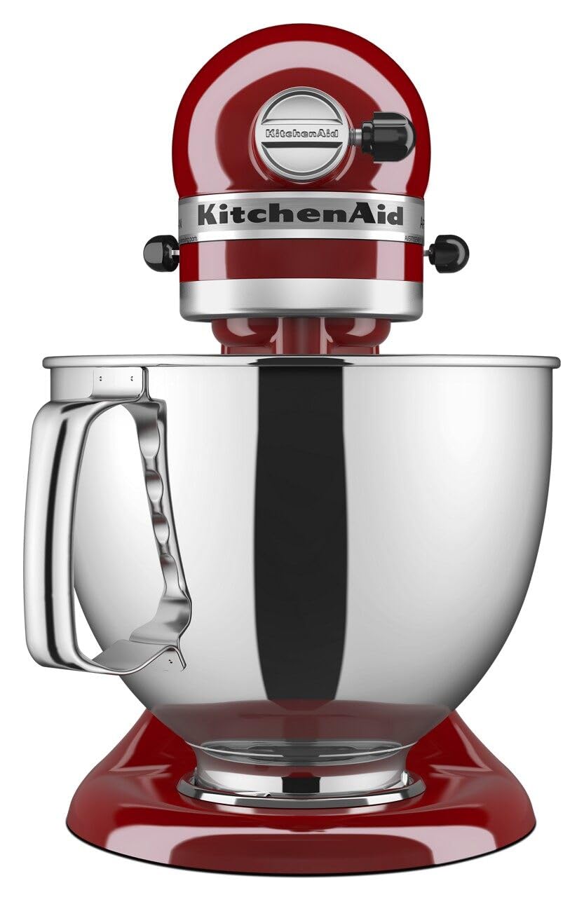 KitchenAid Artisan Series 5 Quart Tilt Head Stand Mixer with Pouring Shield KSM150PS, Removable bowl, Aqua Sky
