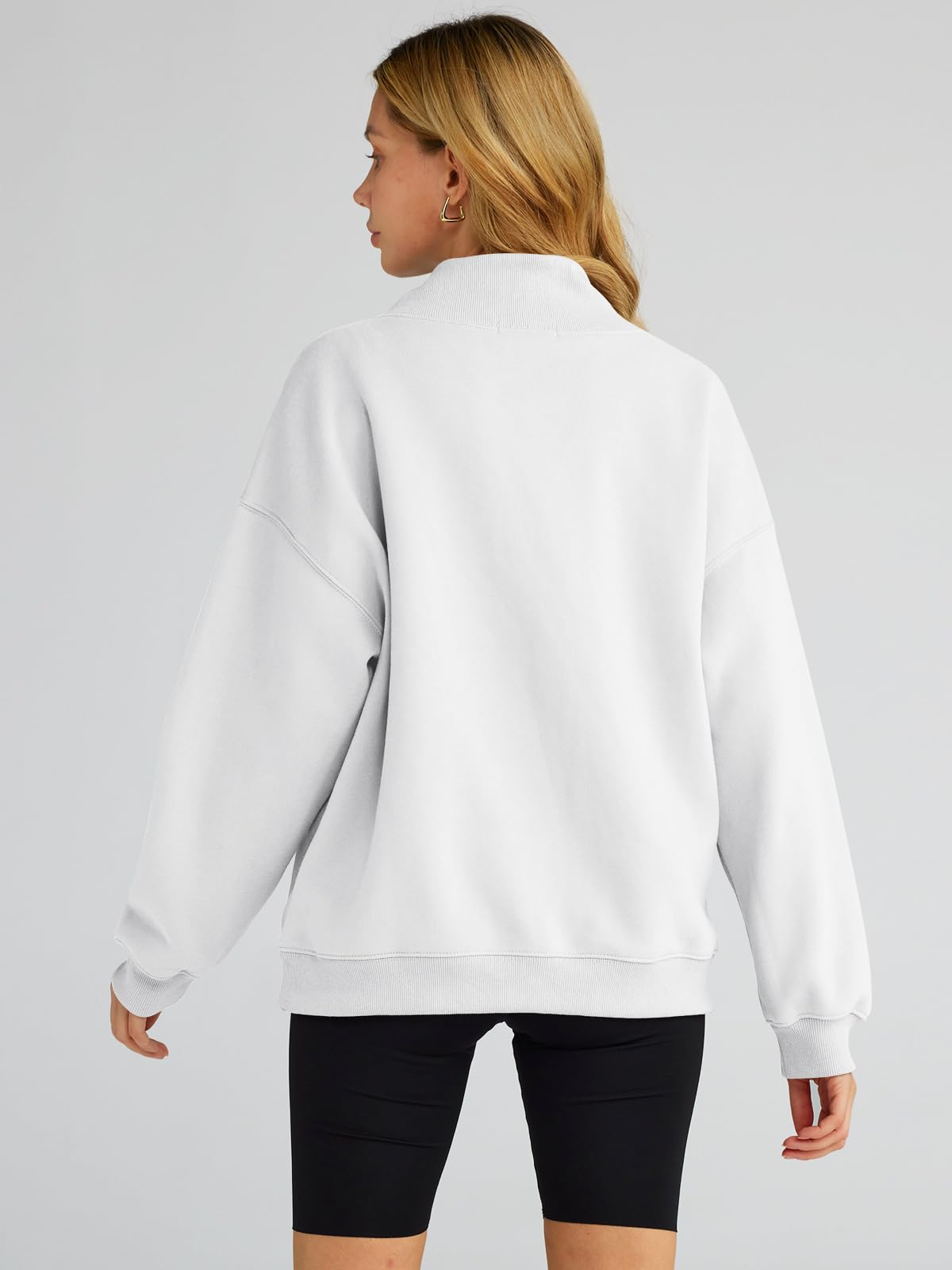 Trendy Queen Womens Oversized Sweatshirts Turtleneck Pullover Long Sleeve Hoodies Tops Fall Outfits 2024 Clothes