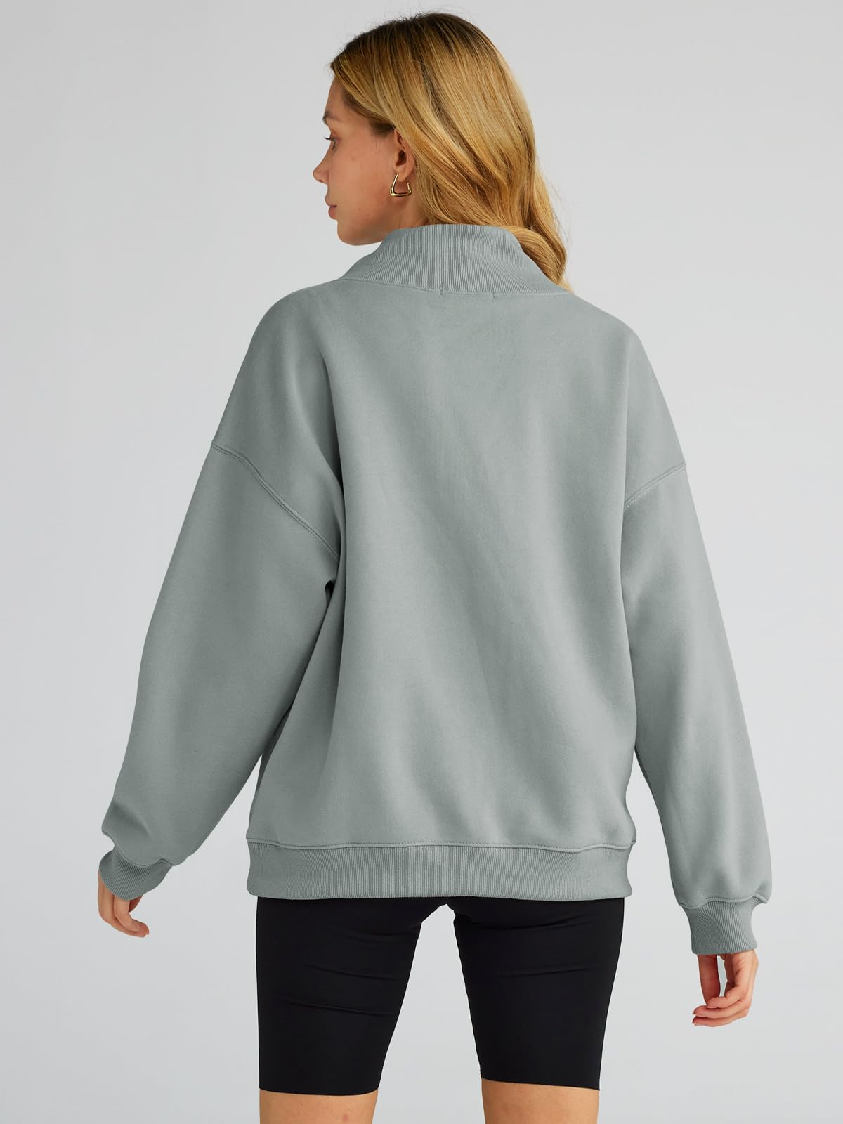 Trendy Queen Womens Oversized Sweatshirts Turtleneck Pullover Long Sleeve Hoodies Tops Fall Outfits 2024 Clothes