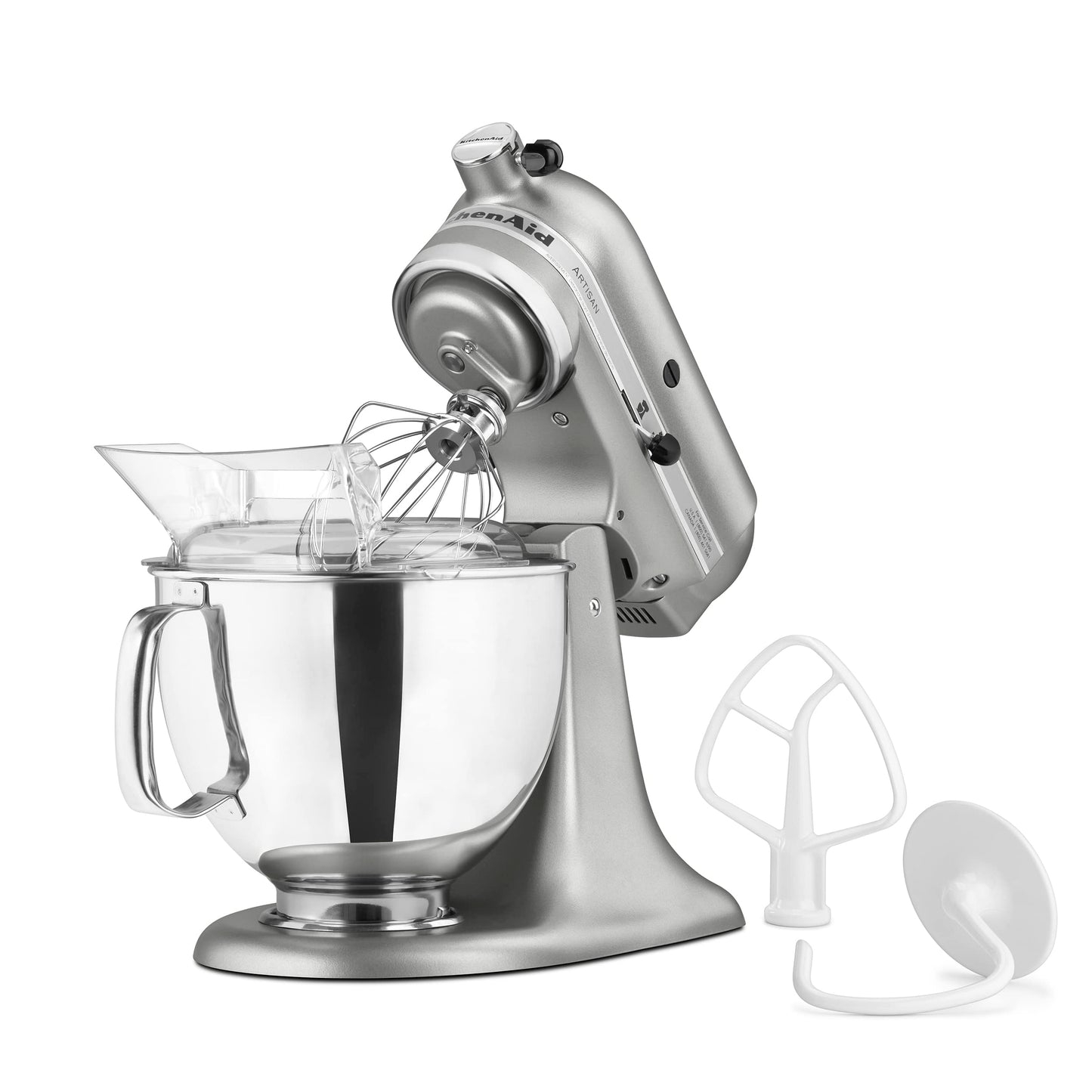 KitchenAid Artisan Series 5 Quart Tilt Head Stand Mixer with Pouring Shield KSM150PS, Removable bowl, Aqua Sky