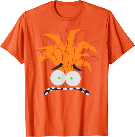 Disney and Pixar’s Inside Out 2 Anxiety Costume Big Face T-Shirt