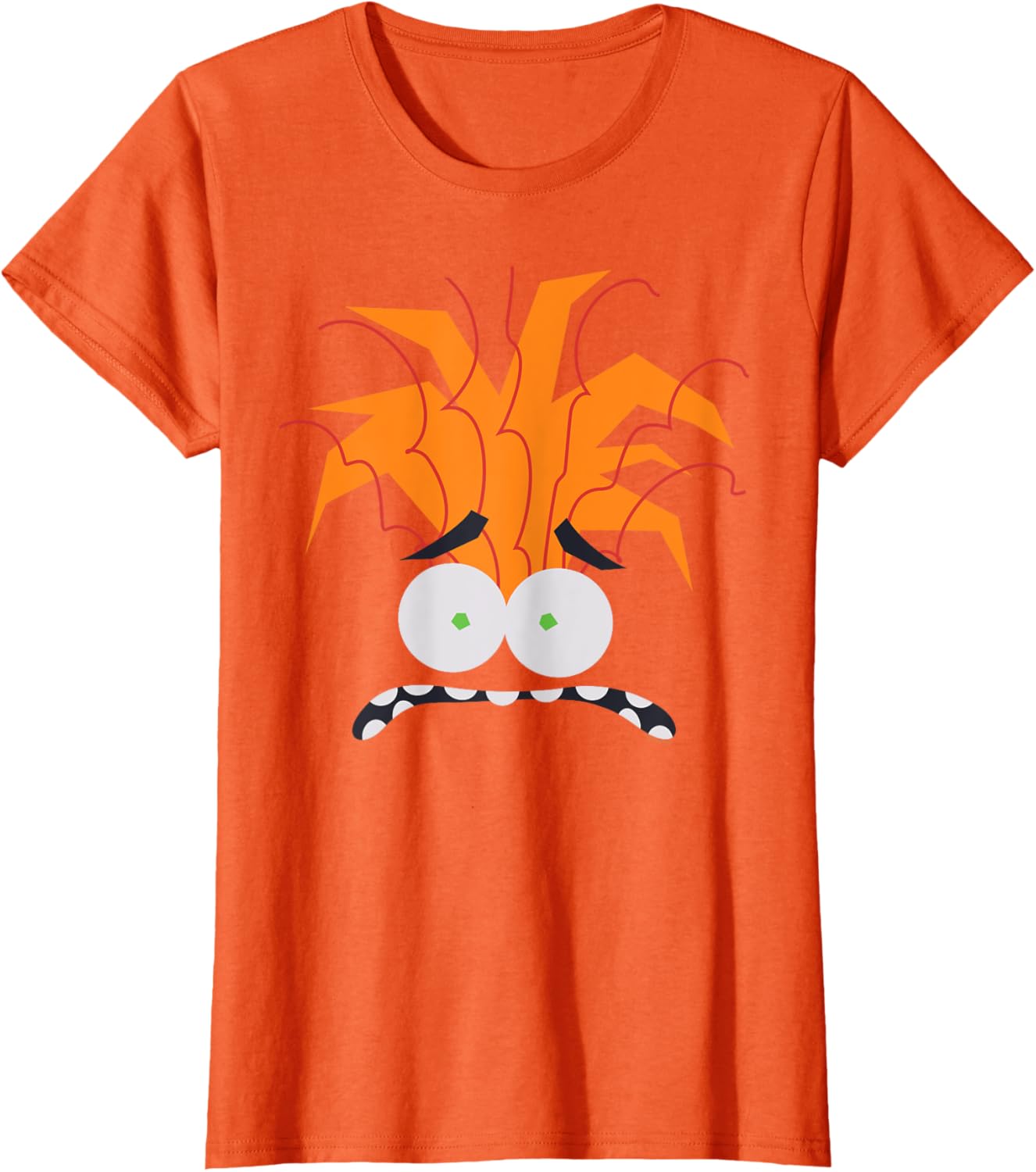Disney and Pixar’s Inside Out 2 Anxiety Costume Big Face T-Shirt